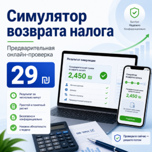 Tax refund simulator Israel